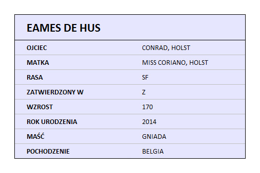 EAMES DE HUS