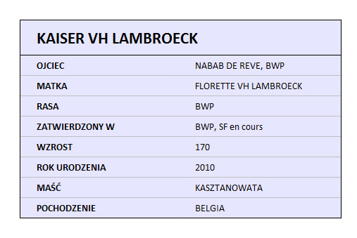 KAISER VH LAMBROECK
